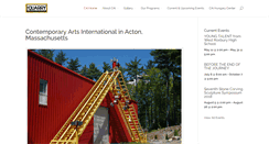 Desktop Screenshot of contemporaryartsinternational.org